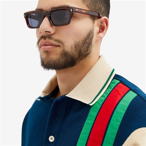 gucci havana sunglasses blue